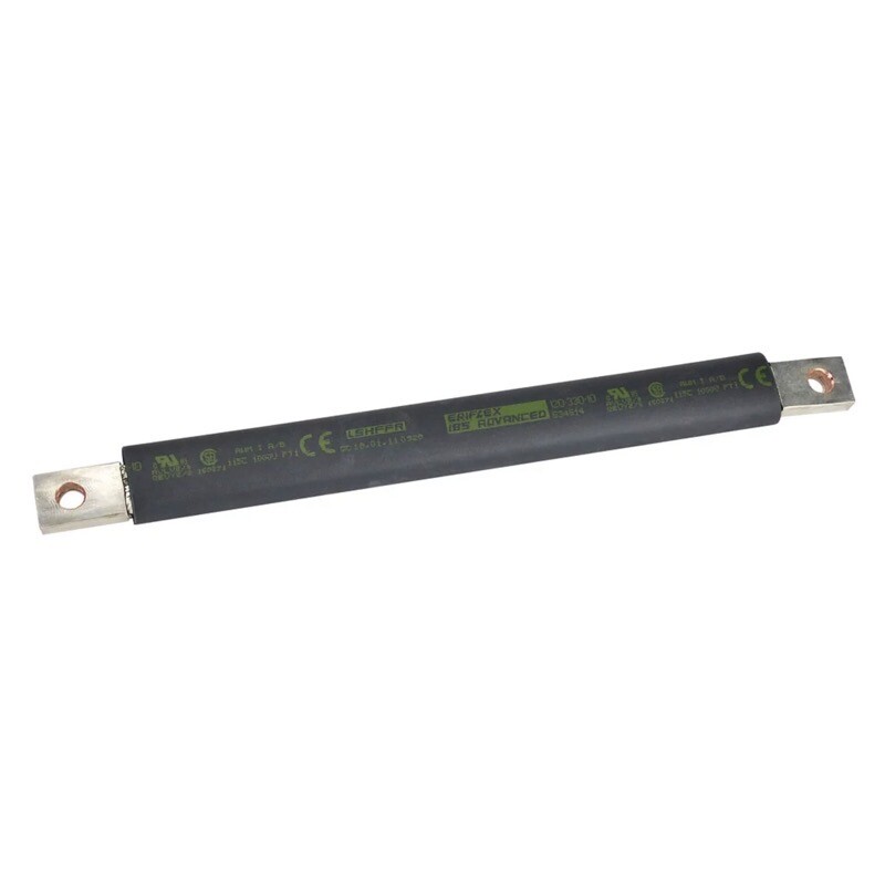 534514 nVent ERIFLEX IBSADV120-330 400A Round Insulated Braided Conductor 330 x 24mm 2 x 10.5mm Holes