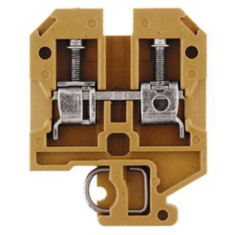 0128320000 Weidmuller SAK Series SAK 4 KRG Feed-through Terminal Block Screw Connection 4mm2 32A 800V KrG