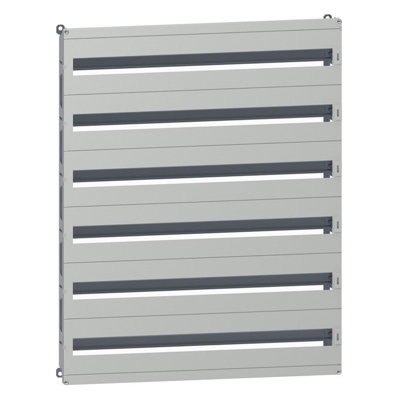 NSYDLM240 Schneider Electric PanelSeT Modular Chassis for 1000H x 800mmW Enclosure 6 Rows of 40 = 240 Modules