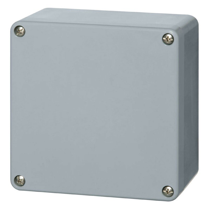 Buy P 161609 Fibox EURONORD P GRP 160W x 160H x 91mmD Enclosure Grey IP66/67 RAL7001