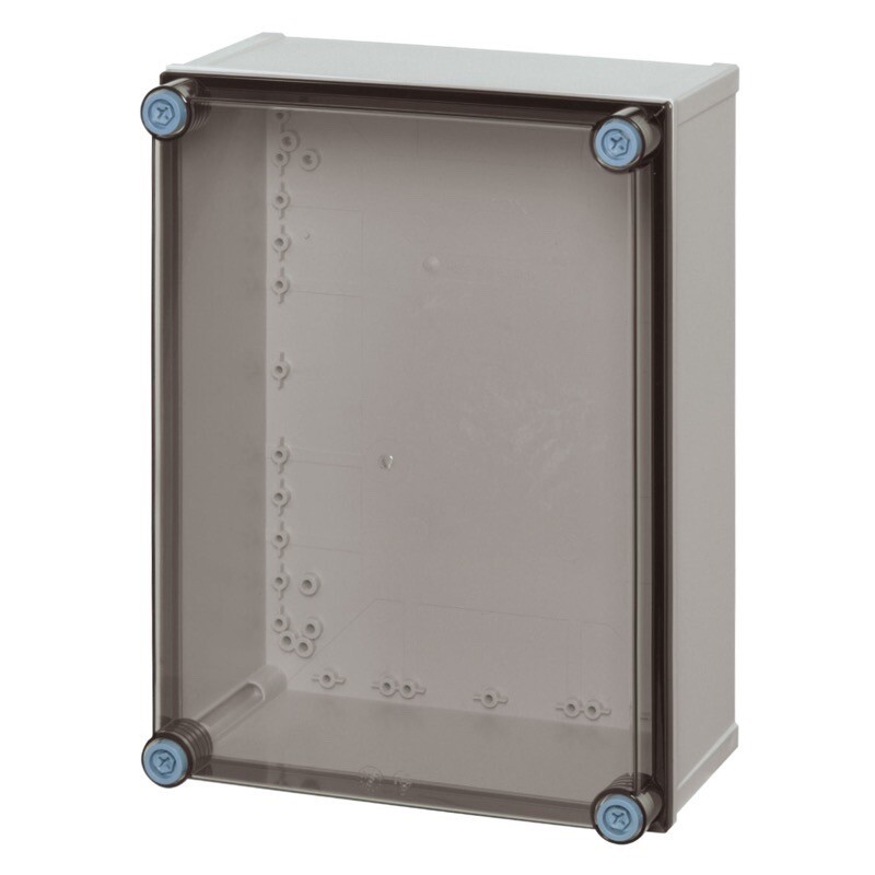 CAB PCQ 403017 T Fibox QUICK Polycarbonate 400H x 300W x 170mmD Enclosur Smoked Transparent Quick-screw Cover IP66/67 