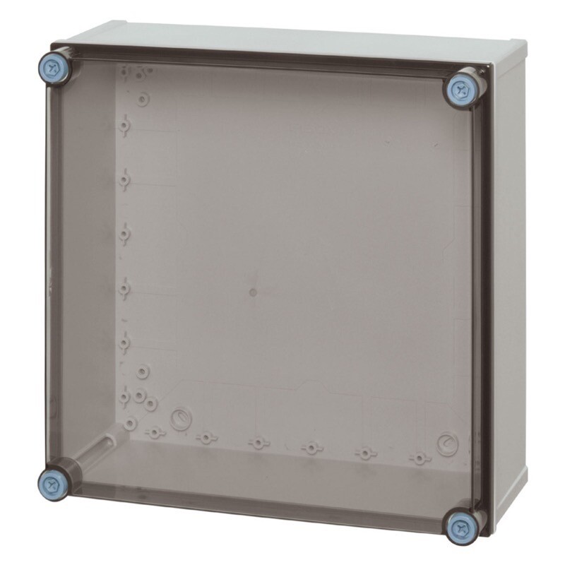 CAB PCQ 404017 T Fibox QUICK Polycarbonate 400H x 400W x 170mmD Enclosure Smoked Transparent Quick-screw Cover IP66/67 