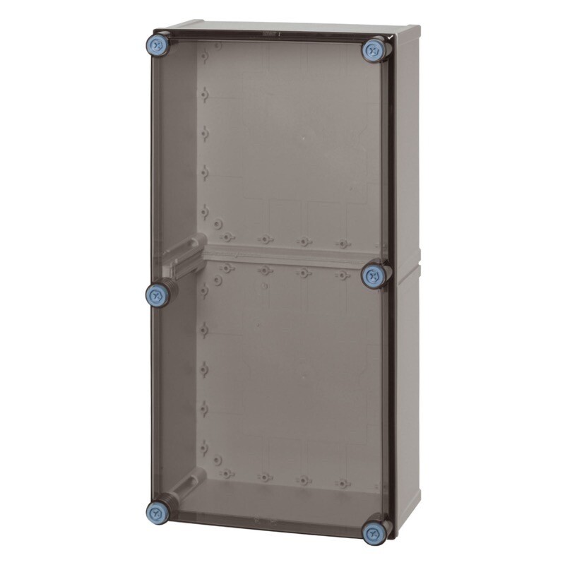 CAB PCQ 603017 T Fibox QUICK Polycarbonate 600H x 300W x 170mmD Enclosure Smoked Transparent Quick-screw Cover IP66/67 