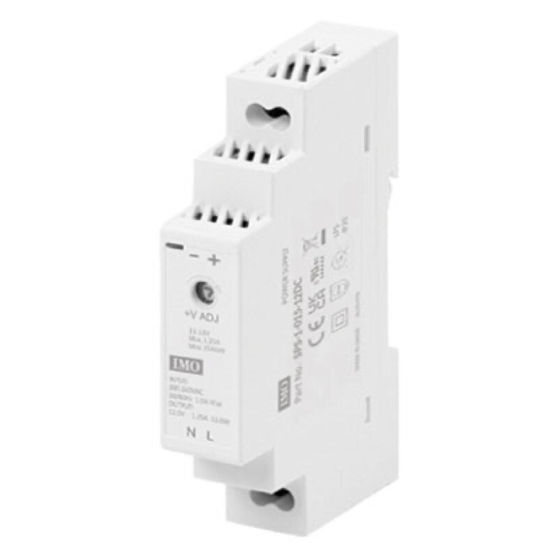SPS-1-015-12DC IMO SPS Series Power Supply 85-264V AC Input 12V DC Output 15 Watts 1.25A