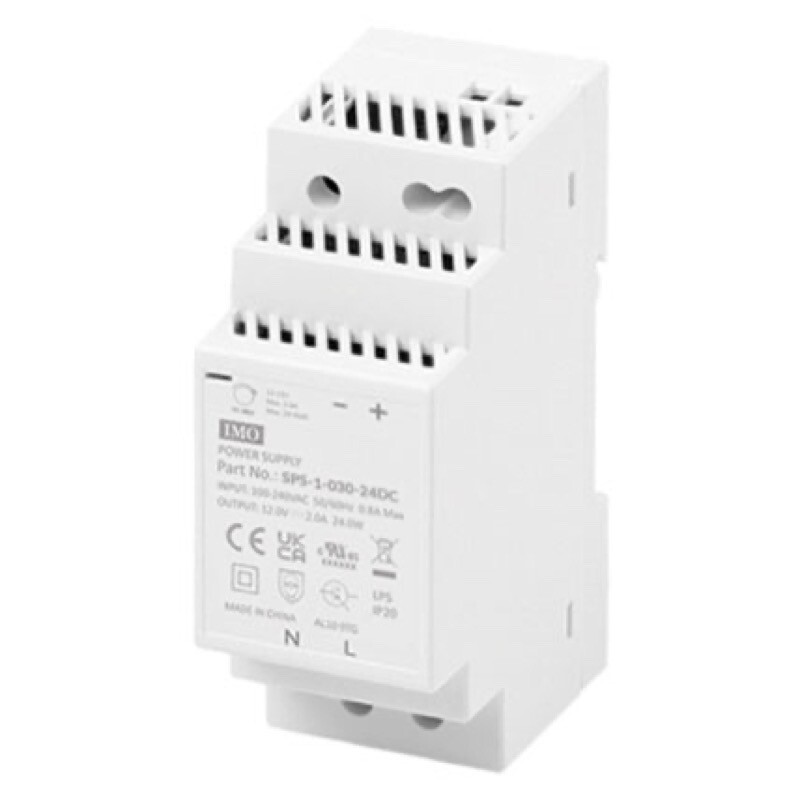 SPS-1-030-24DC IMO SPS Series Power Supply 85-264V AC Input 24V DC Output 30 Watts 1.25A