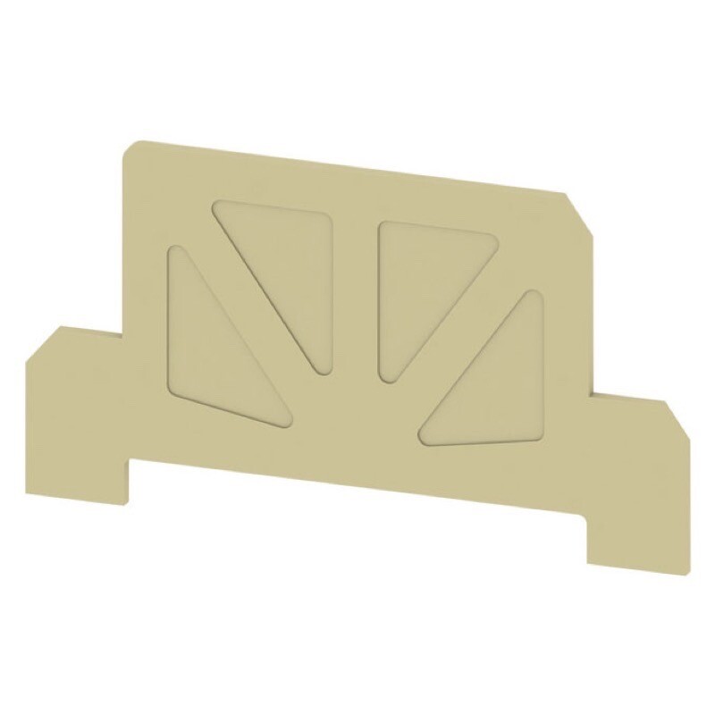 9503330000 Weidmuller SAK Series AP KDKS1 End Plate Plate(Terminals) Beige Height: AP73.5mm Width: 1.5mm V-2