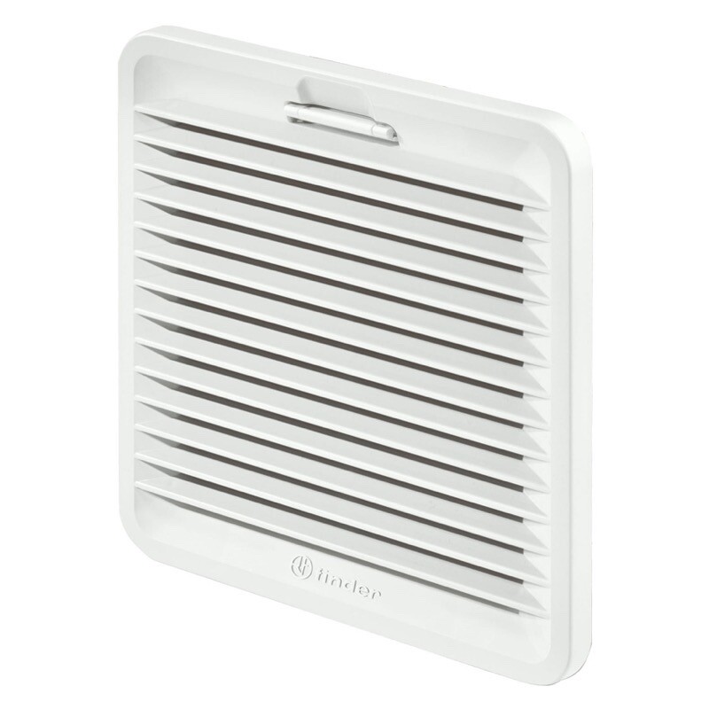 7F.02.0.000.4000 Finder 7F Series Exhaust Filter 255 x 255mm IP54 Enclosure Cut-out: Size 4 (223 x 223mm)