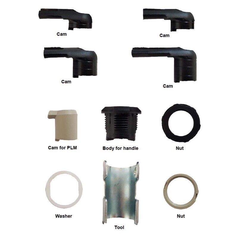 NSYTK1 Schneider Electric  PanelSeT Spare Lock Accessory Bag for PanelSeT Enclosures