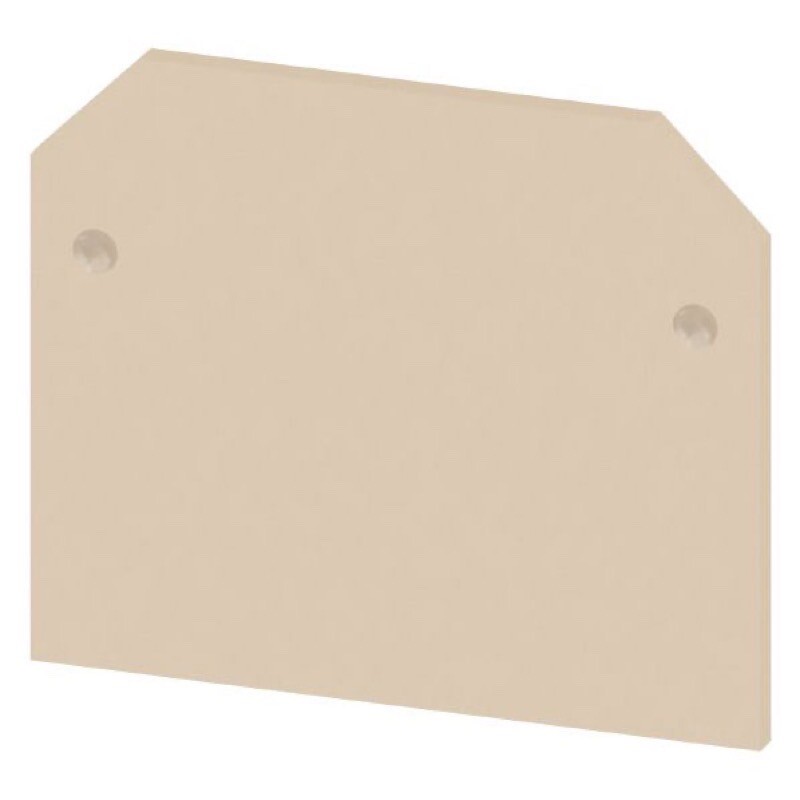 0279560000 Weidmuller SAK Series AP SAK2.5 End Plate (Terminals) Beige Height: 36.5mm Width: 1.5mm V-2 Polyamide 66