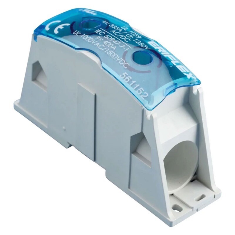 561152 nVent ERIFLEX Power Block SB400 Splice Block Cable-Cable 335A UL Copper