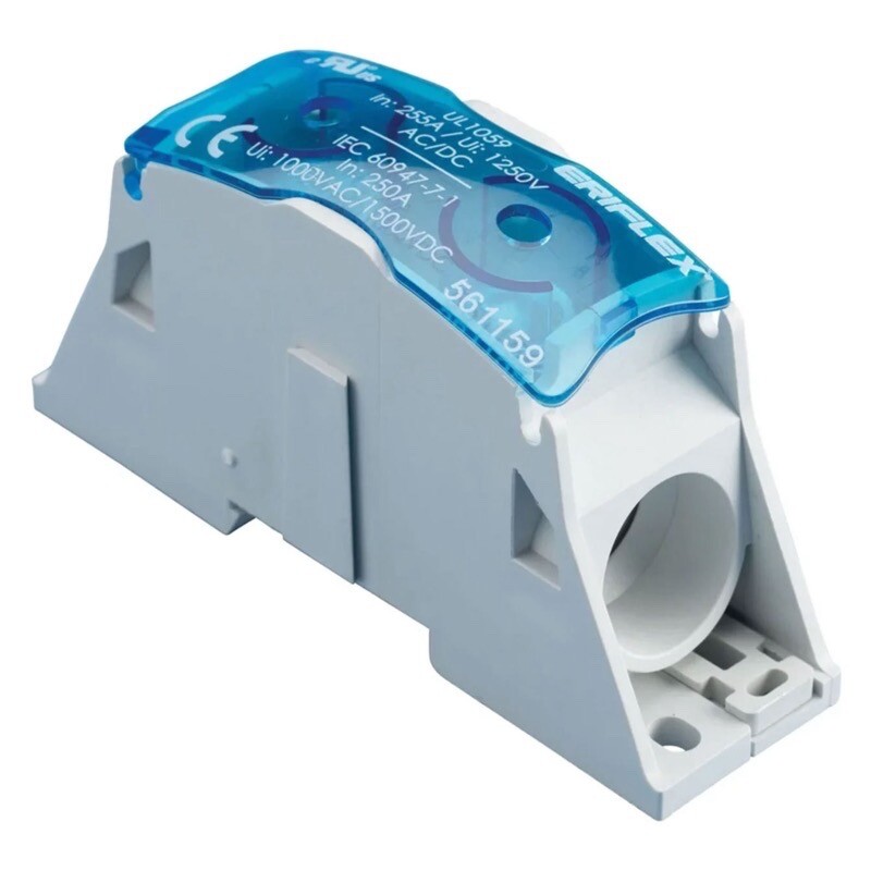 561159 nVent ERIFLEX Power Block SB250 Splice Block Cable-Cable 255A UL Copper
