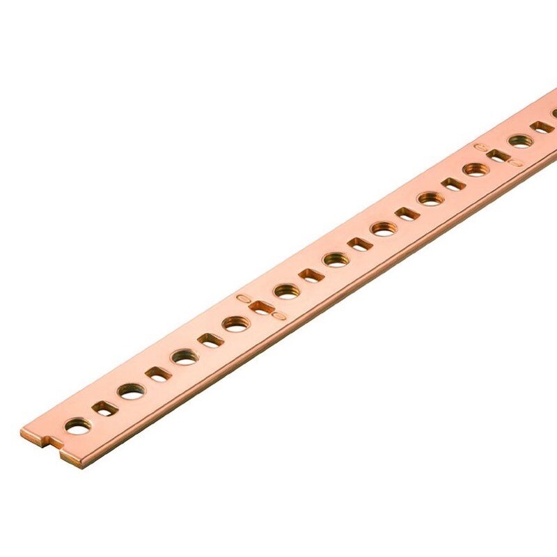 0280200000 Weidmuller NSCH 1M Busbar (Terminal) Natural Height: 15mm Depth: 2mm Copper