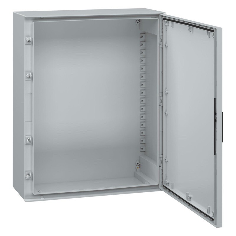NSYPLM108G Schneider Electric PanelSeT PLM GRP 1056H x 852W x 350mmD Wall Mounting Enclosure IP66 4 Point Lock