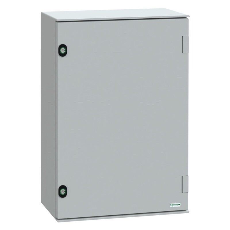 NSYPLM64PG Schneider Electric PanelSeT PLM GRP 647H x 436W x 250mmD Wall Mounting Enclosure IP66 Internal Mounting Plate Included