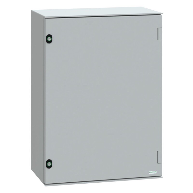 NSYPLM75PG Schneider PanelSeT PLM GRP 747H x 536W x 300mmD Wall Mounting Enclosure IP66 Internal Mounting Plate Included