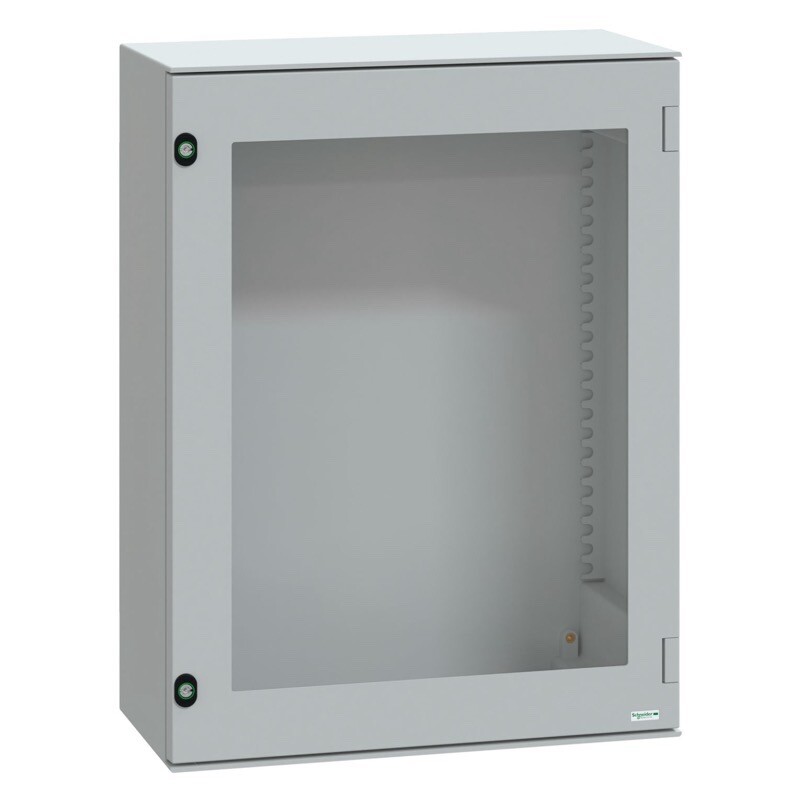 NSYPLM86TG Schneider Electric PanelSeT PLM GRP 847H x 636W x 300mmD Wall Mounting Enclosure IP66 Glazed Door