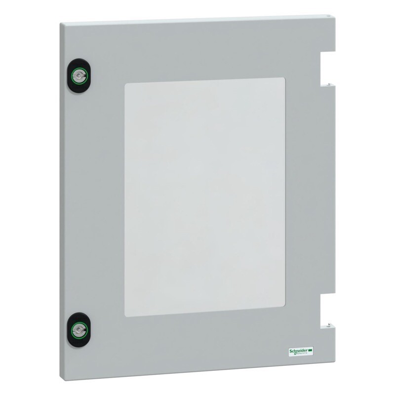NSYDPLM43TG Schneider Electric PanelSeT PLM Spare Glazed door for NSYPLM43TG Enclosure with Lock RAL7035