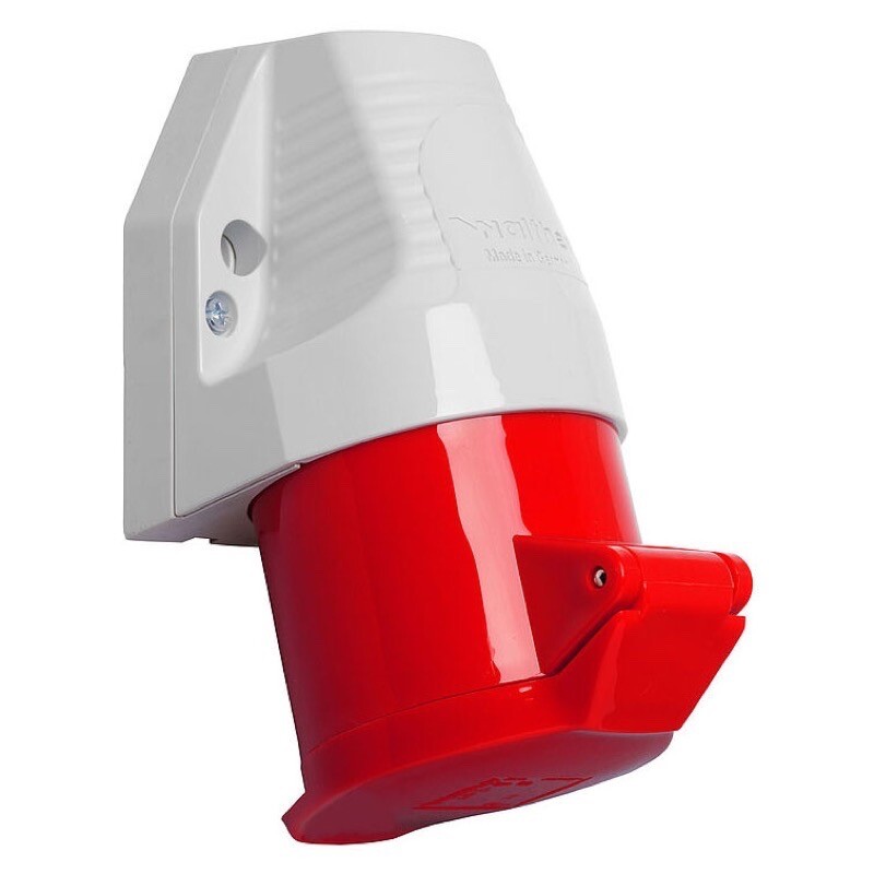 130 WALTHER-WERKE Wall Socket 32A 5P 400V 6h IP44