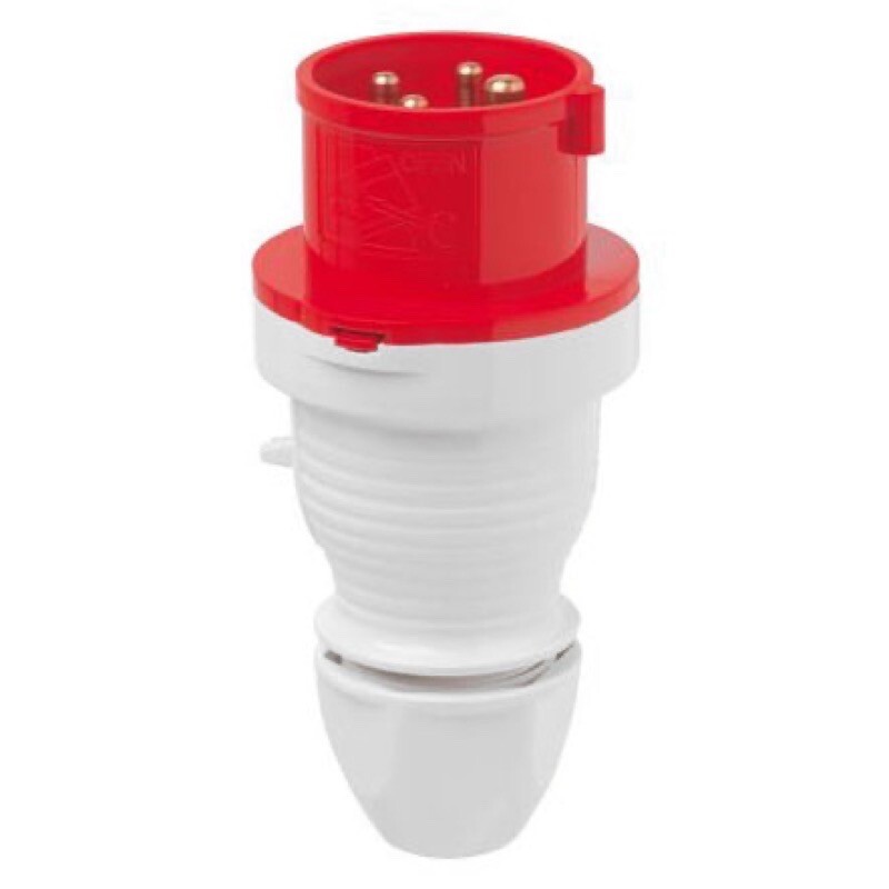 210406 WALTHER-WERKE Plug 16A 3P 400V 6h IP44