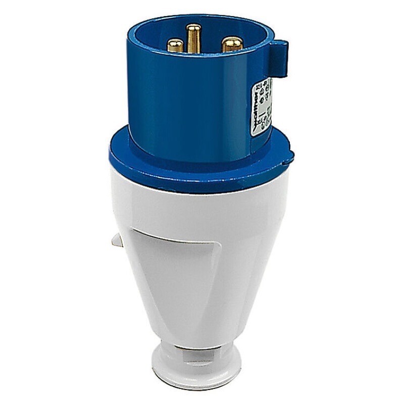211306 WALTHER-WERKE Plug 16A 3P 230V 6h IP44