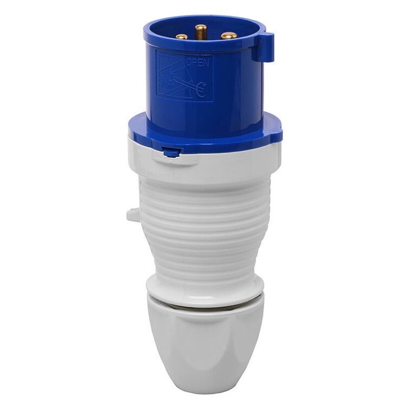 230306 WALTHER-WERKE Plug 32A 3P 230V 6h IP44