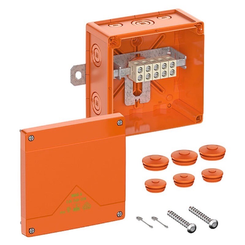 86650401 Spelsberg WKE 2-6 Cable Junction Box WKE 4 - 5 x 4 150 x 150 x 85mmD