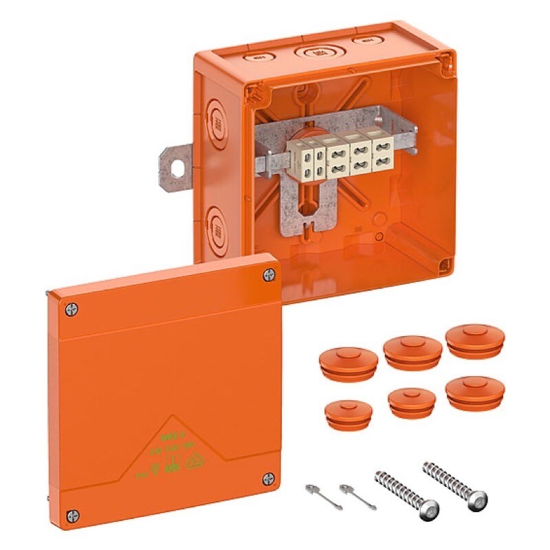 86771001 Spelsberg WKE 2-6 Cable Junction Box WKE 4 - Duo 5/3 x 6 150 x 150 x 85mmD