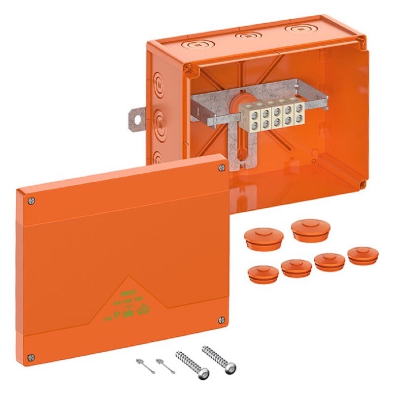 86650601 Spelsberg WKE 2-6 Cable Junction Box WKE 6 - 5 x 6 200 x 250 x 120mmD