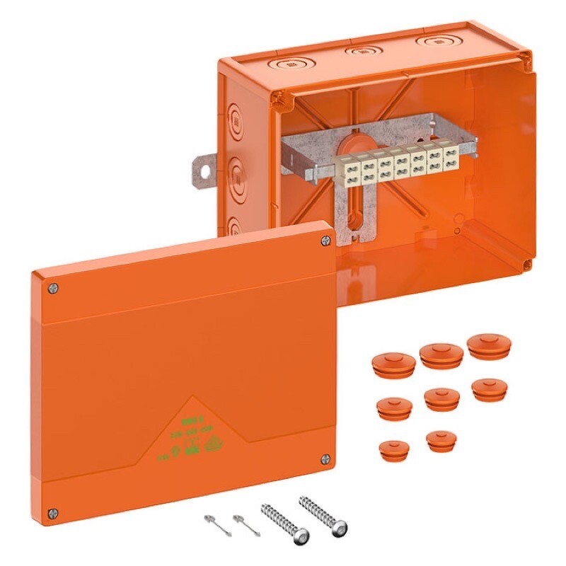 86742001 Spelsberg WKE 2-6 Cable Junction Box WKE 6 - Duo 7 x 6 200 x 200 x 120mmD