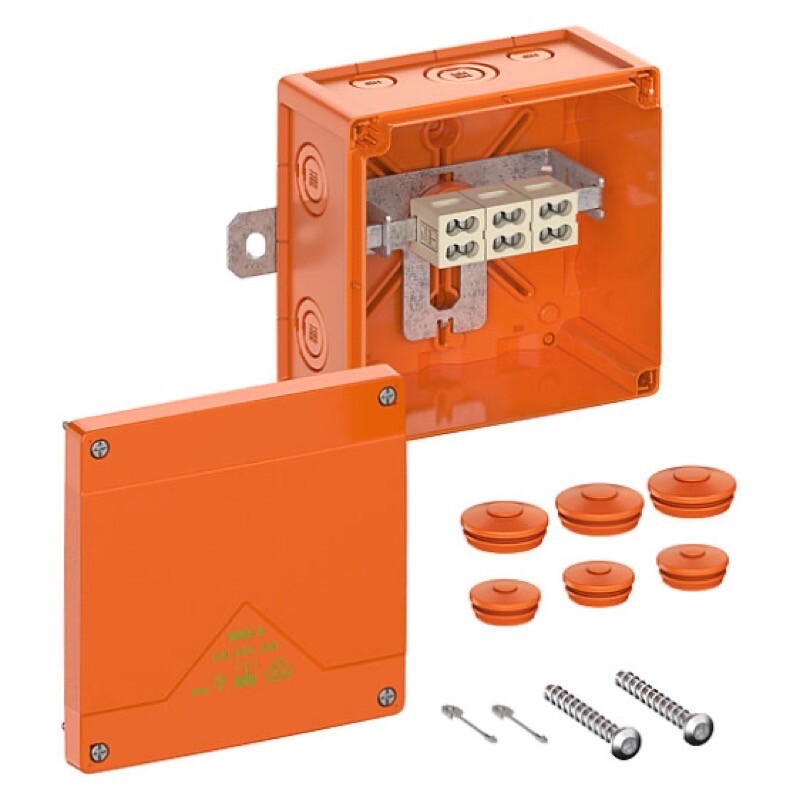 86750001 Spelsberg WKE 2-6 Cable Junction Box WKE 4 - Duo 3 x 10 150 x 150 x 85mmD