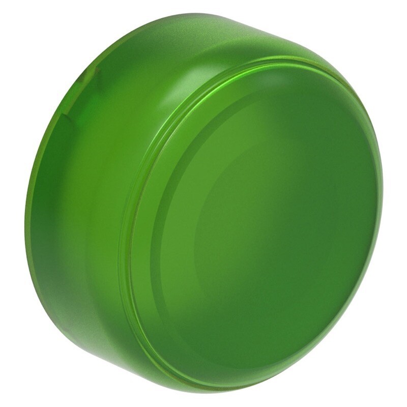 LPXAU133 Lovato Platinum Green Rubber Boot for Flush and Illuminated Flush Pushbuttons