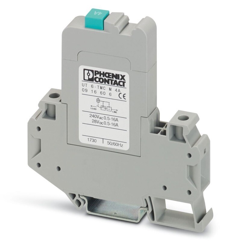0916606 ]Phoenix Contact UT 6-TMC M 4A Thermal-magnetic Device Circuit Breaker