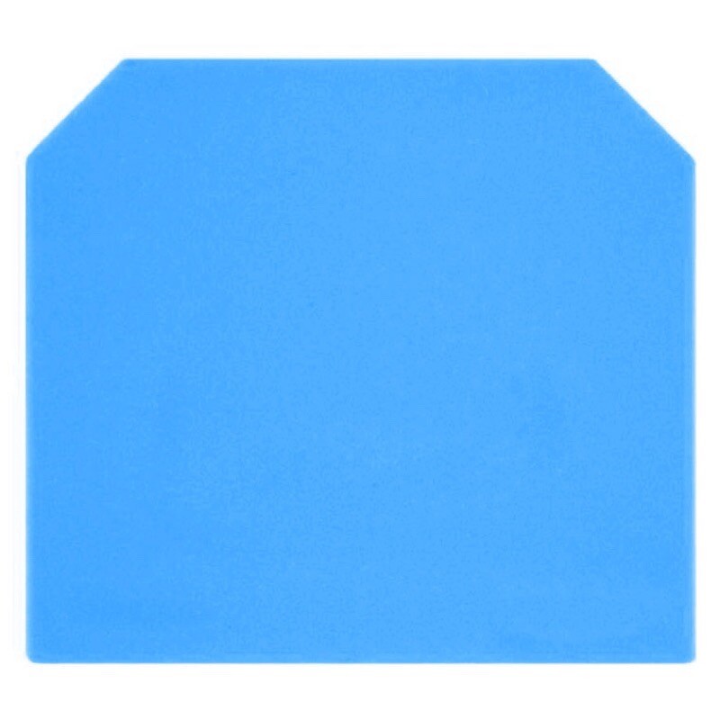 1397180000 Weidmuller SAK Series AP DK4Q BL End Plate for Terminals Blue Height: 54mm Width: 1.5mm V-2 PA66