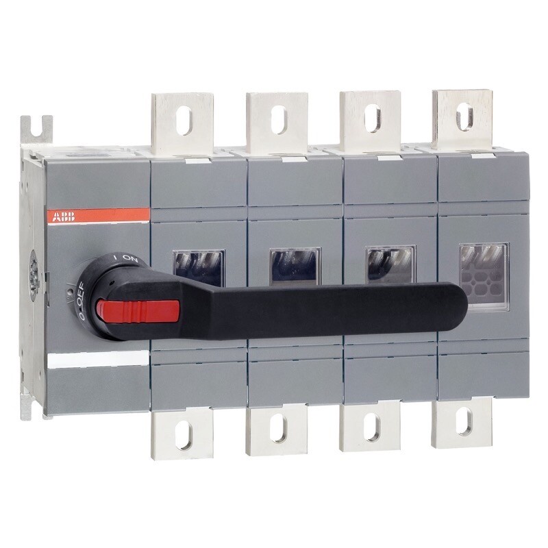 1SCA022860R6310 ABB OT1250E04P 1250A Pole Isolator for Base Mounting Handle on Left Hand Side