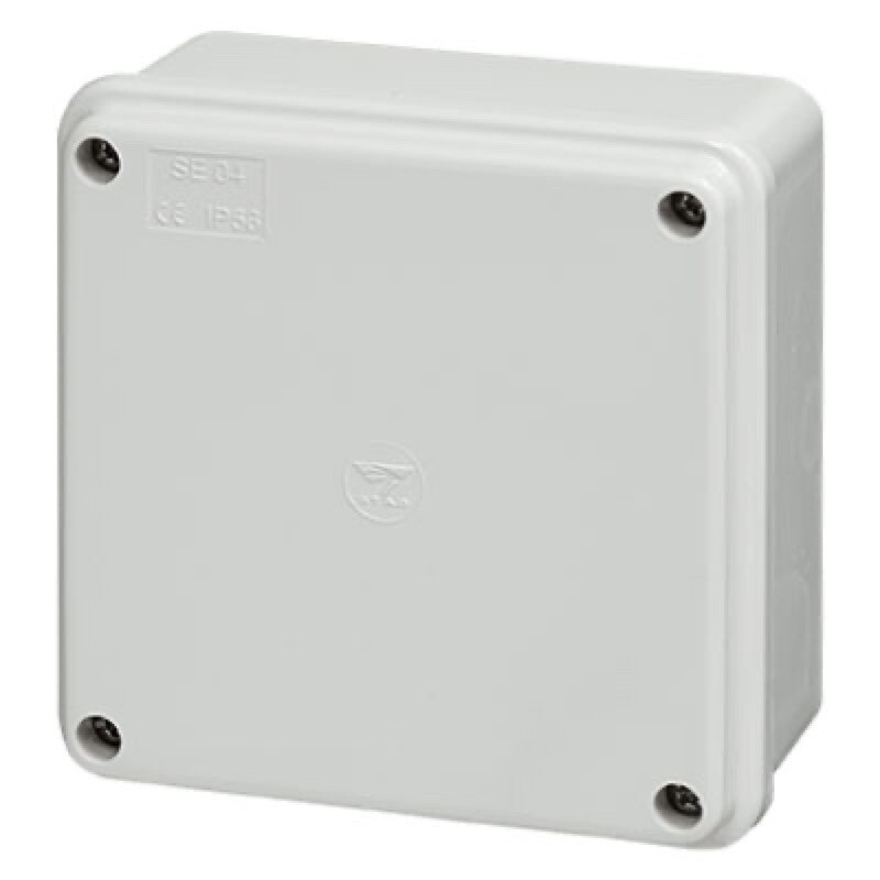 SE04 IMO Stag SE Polymer 100 x 100 x 50mmD Enclosure Grey Lid IP56