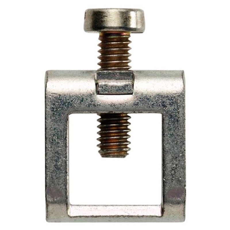 0316600000 Weidmuller ZB 16 ZKSC Clamping Yoke (Bus-bar) Silver 16mm2 Width: 10mm M4 Steel