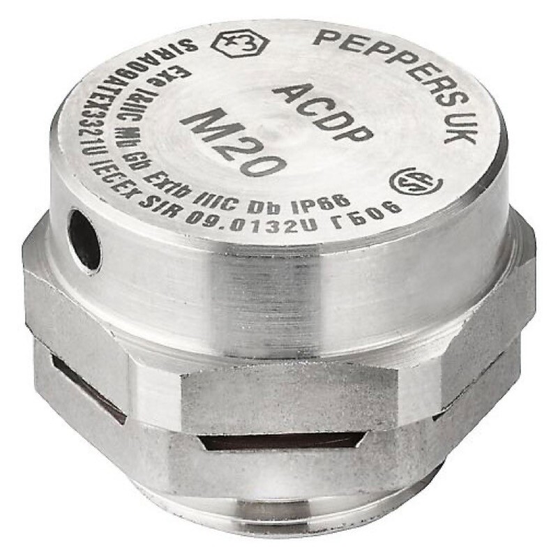 2519550000 Weidmuller KLIPPON BDX M20 S Klippon BDX Compensating Element M20 10mm IP66 Stainless Steel 1.4404 (316L)