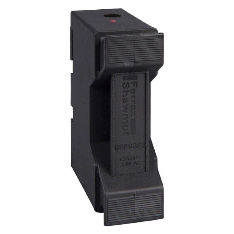 BFF32F1 Mersen BS Fuse Holder F1 BFF (front-front) 32A 550V AC/250V DC Black A230138