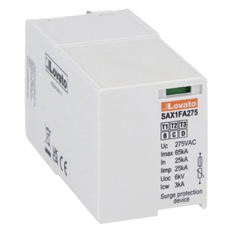 SAX1FA275 Lovato SPD Spare Plug-in Cartridge for SA1F.. Type