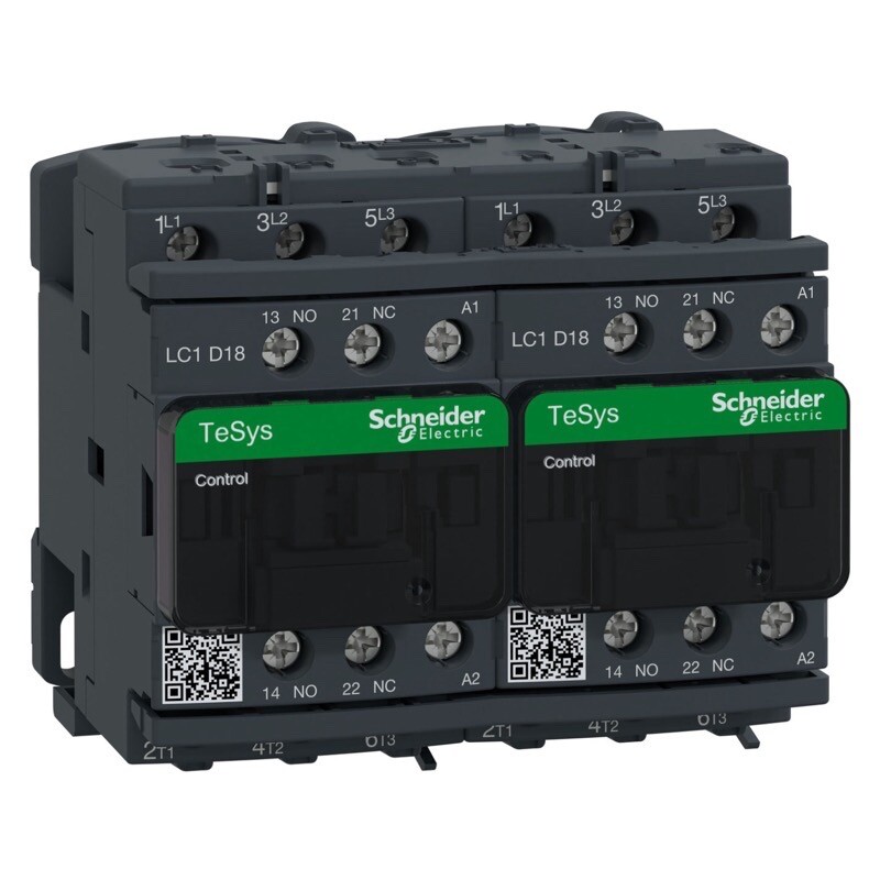 LC2D18F7 Schneider TeSys D Reversing Contactor 7.5kW 110VAC 18A