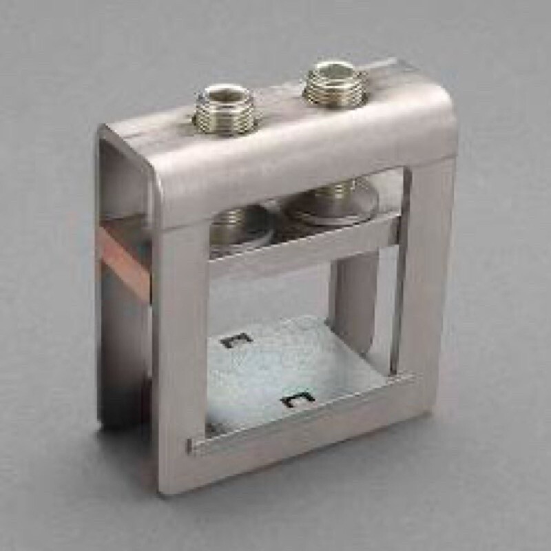 01907 Wohner CRITO Profile Clamp 250-1512mm2 Terminal Space 64 x 5-28 for Busbars Double-T Profile