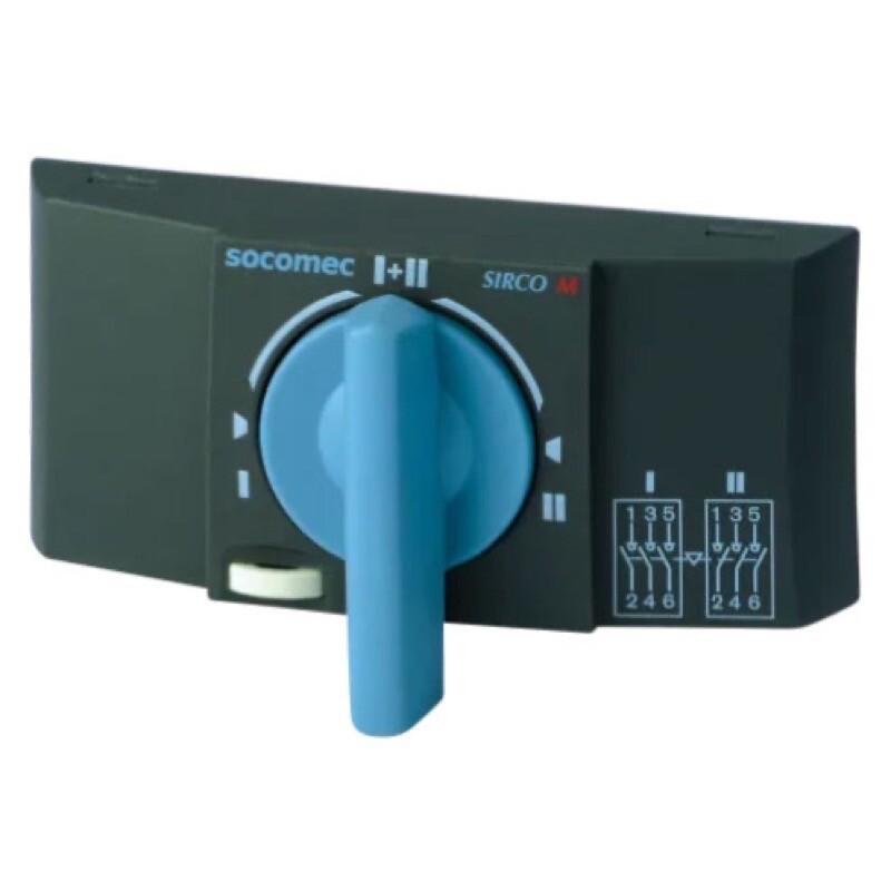 22996009 Socomec PLASTRON POUR COMMUT I-I+II-II Conversion Kit for Changeover Switch I-I+II-II 16-80A