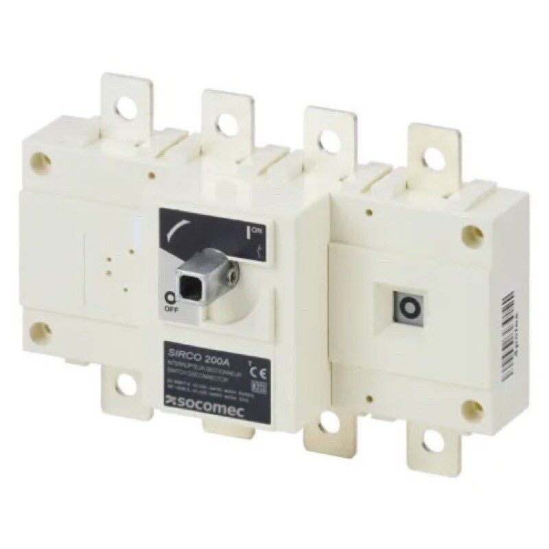 26004017 Socomec SIRCO 4X160A F AC Load Break Switch SIRCO 4P 160A Front Operation w/o Handle