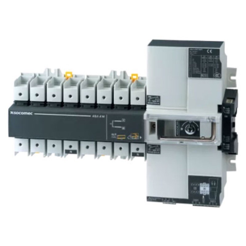 93234016 Socomec ATyS d M - 4P 160A 230Vac Remotely Operated Transfer Switch ATyS d M 4P 160A