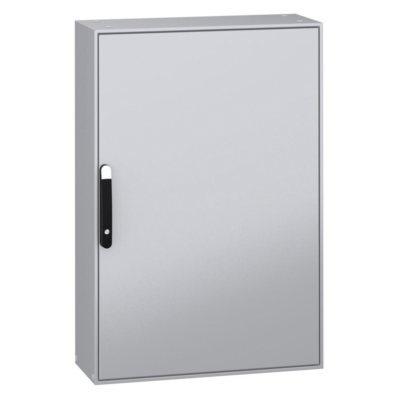 NSYSM12830P Schneider PanelSeT SM Mild Steel 1200H x 800W x 300mmD Floor Standing Enclosure IP55