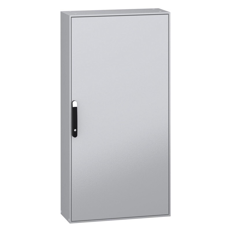 NSYSM16840P Schneider PanelSeT SM Mild Steel 1600H x 800W x 400mmD Floor Standing Enclosure IP55
