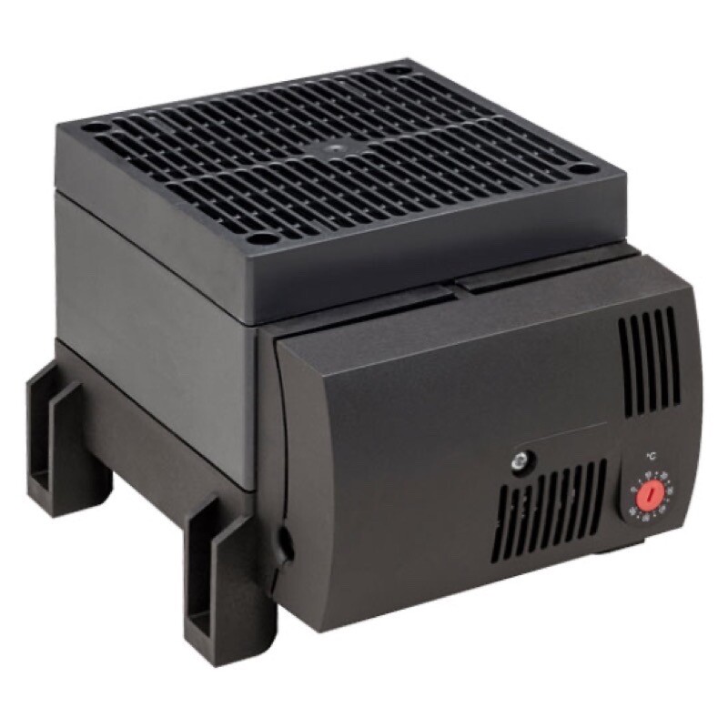 03060.0-00 STEGO CS 030 1200W Enclosure Fan Heater with Thermostat: 0 - 60 Deg C 230V Screw Fixing