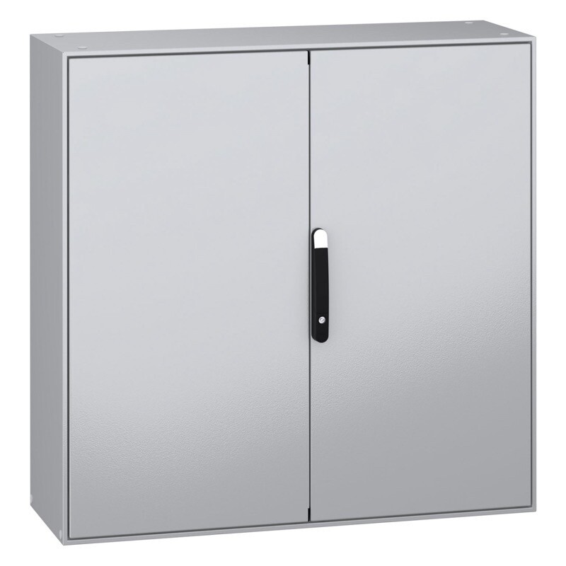 NSYSM1212402DP Schneider PanelSeT SM Mild Steel 1200H x 1200W x 400mmD Floor Standing Enclosure IP55