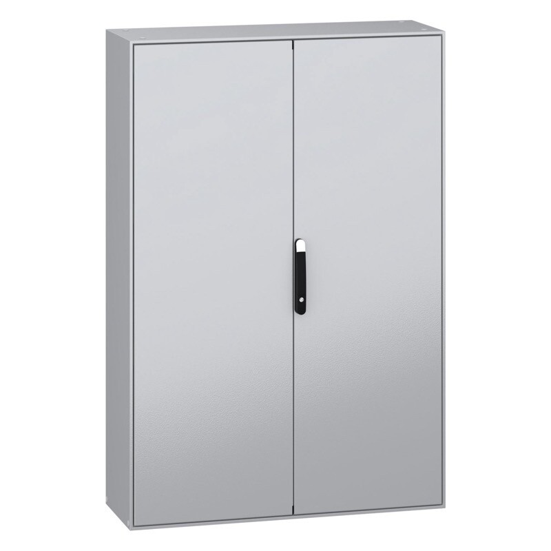 NSYSM1812502DP Schneider PanelSeT SM Mild Steel 1800H x 1200W x 500mmD Floor Standing Enclosure IP55