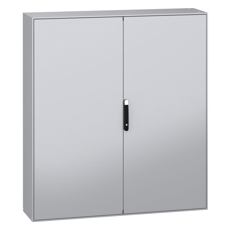 NSYSM1816502DP Schneider PanelSeT SM Mild Steel 1800H x 1600W x 500mmD Floor Standing Enclosure IP55